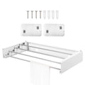 Folding Clothes Hanger Stainless Steel Laundry Drying Rack Wall Mount Travel Indoor Balcony Towel Bar Collapsible Drying Rack