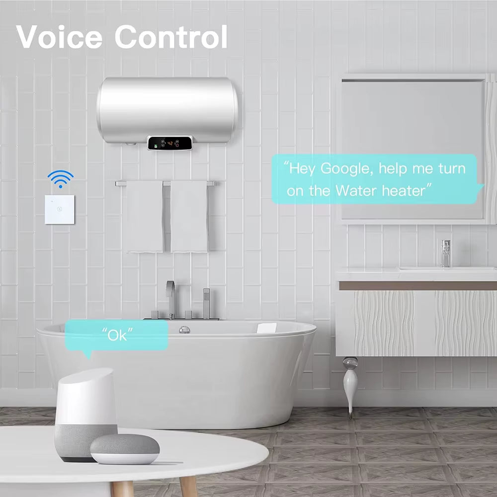 Wifiמתג חכם לדוד מים – שליטה מרחוק וחיסכון בחשמל