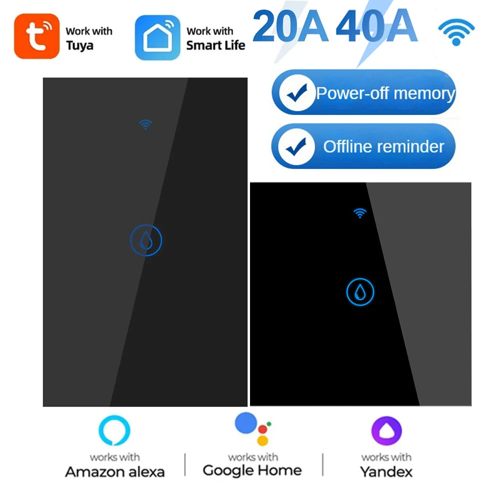 Smart switch for water heater WIFI