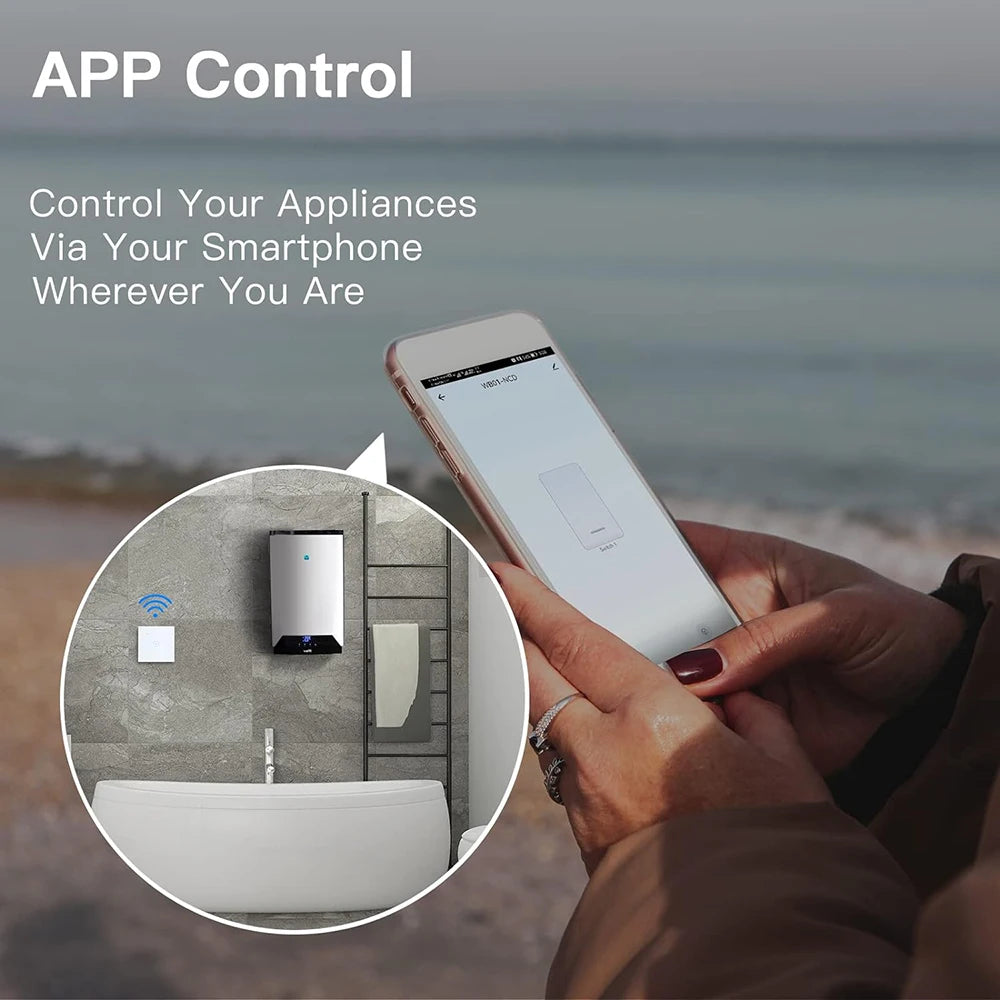 Smart switch for water heater WIFI
